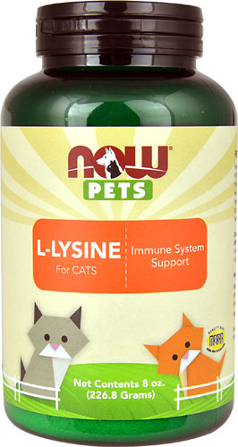 NOW Pets L-Lysine Powder For Cats