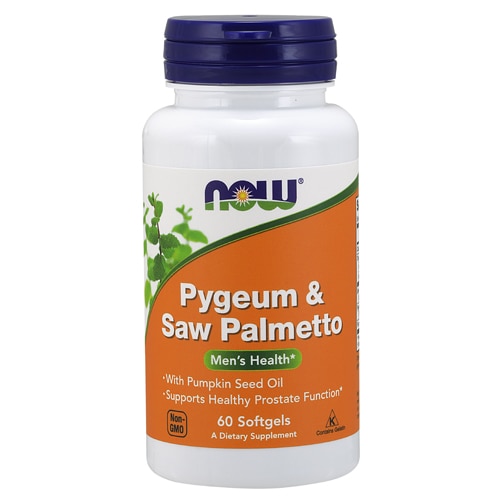 NOW Pygeum & Saw Palmetto