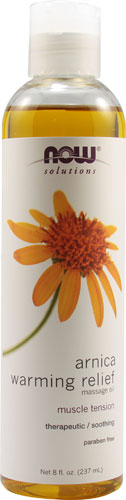 NOW Solutions Arnica Warming Relief Massage Oil