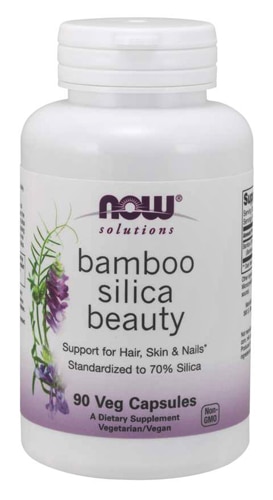 NOW Solutions Bamboo Silica Beauty