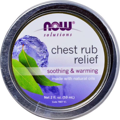 NOW Solutions Chest Rub Relief Soothing & Warming