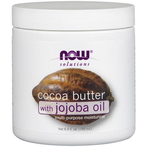 NOW Solutions Cocoa Butter with Jojoba Oil