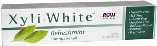 NOW Solutions Xyli White Toothpaste Gel Refreshmint