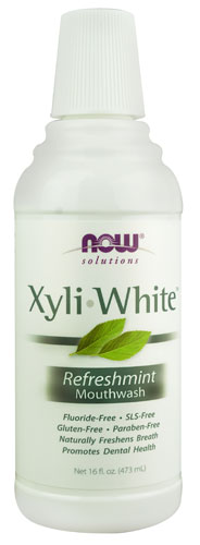 NOW Solutions Xyliwhite Mouthwash Refreshmint