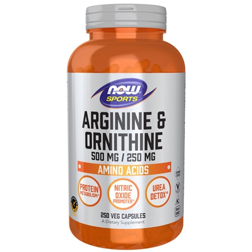 NOW Sports Arginine & Ornithine - Informed Sport Certified