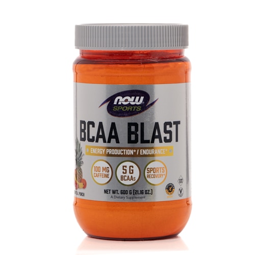 NOW Sports BCAA Blast - Informed Sport Certified Tropical Punch