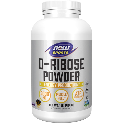 NOW Sports D-Ribose Powder - Informed Sport Certified