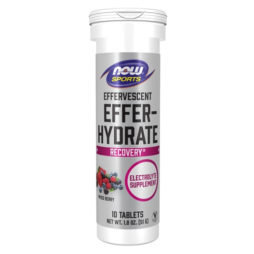 NOW Sports Effer-Hydrate Mixed Berry
