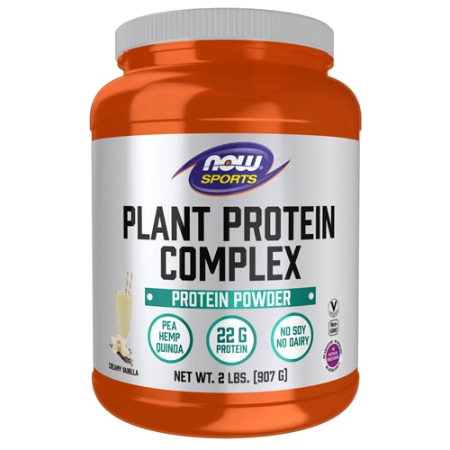 NOW Sports Plant Protein Complex Creamy Vanilla