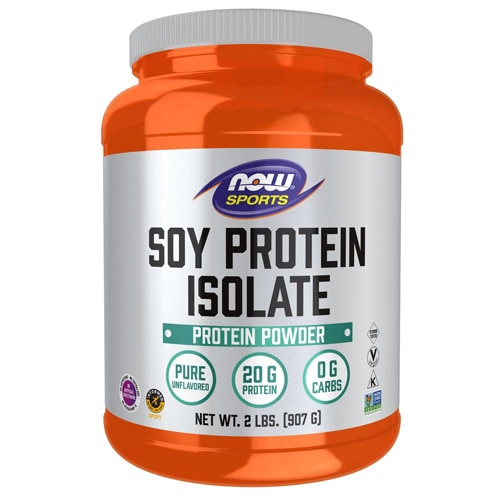 NOW Sports Soy Protein Isolate - Informed Sport Certified Unflavored