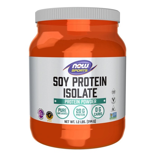 NOW Sports Soy Protein Isolate - Informed Sport Certified Unflavored