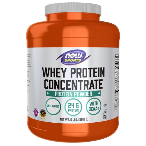 NOW Sports Whey Protein Concentrate - Informed Sport Certified Unflavored