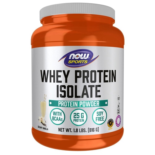 NOW Sports Whey Protein Isolate - Informed Sport Certified Creamy Vanilla