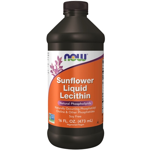 NOW Sunflower Liquid Lecithin