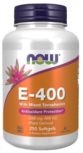 NOW Vitamin E-400 with Mixed Tocopherols