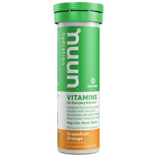 NUUN Vitamins Hydration Single Tube Grapefruit Orange