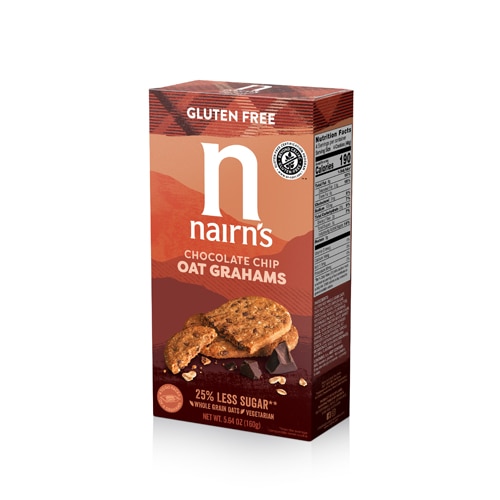 Nairn's Gluten Free Oat Grahams Chocolate Chip