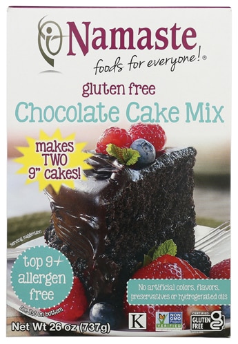 Namaste Foods Gluten Free Cake Mix Chocolate