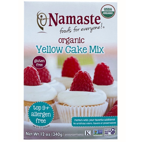 Namaste Foods Gluten Free Organic Cake Mix Yellow