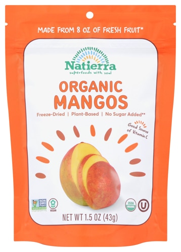 Natierra Organic Freeze Dried Mangos