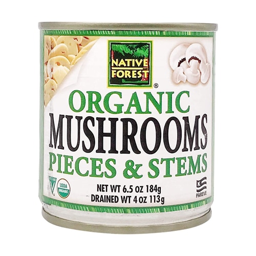 Native Forest Organic Mushrooms Pieces & Stems