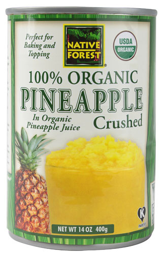 Native Forest Organic Pineapple Crushed