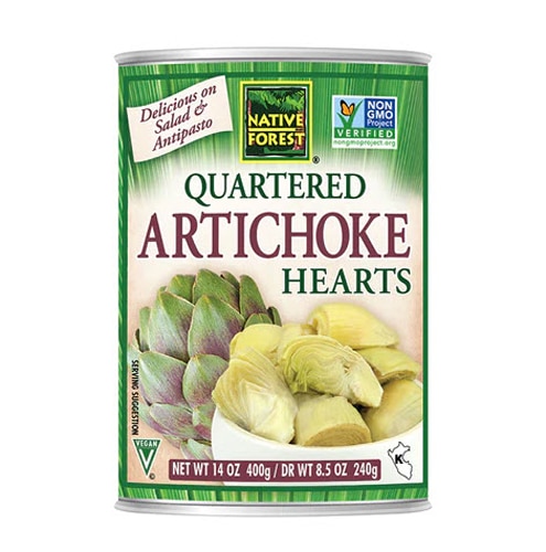 Native Forest Quartered Artichoke Hearts