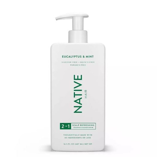 Native 2 In 1 Scalp Refreshing Shampoo & Conditioner Eucalyptus & Mint