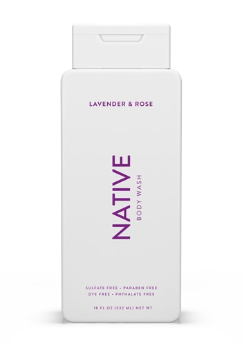 Native Body Wash - Lavender & Rose