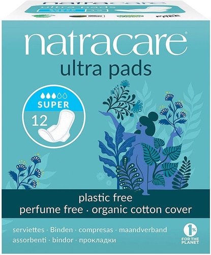 Natracare Ultra Pads with Wings - Super