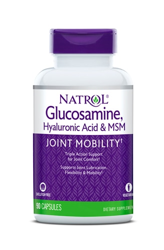 Natrol Glucosamine, Hyaluronic Acid & MSM