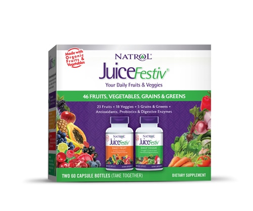 Natrol JuiceFestiv® Daily Fruit and Daily Veggie