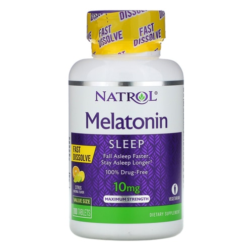 Natrol Melatonin Fast Dissolve Citrus