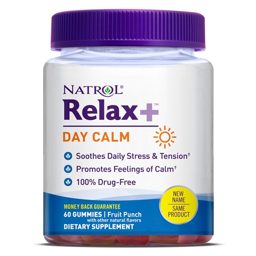 Natrol Relax Plus Day Calm Fruit Punch