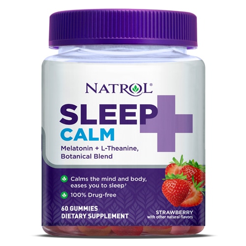 Natrol Sleep + Calm Gummy Strawberry