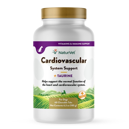 NaturVet Cardiovascular Support Taurine Supplement For Dogs