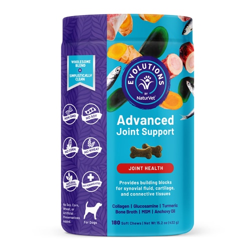 NaturVet Evolutions Advanced Joint Support & Health for Dogs