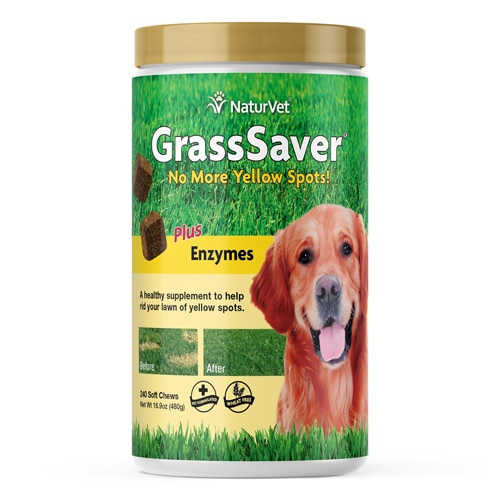 NaturVet GrassSaver Plus Enzymes for Dogs