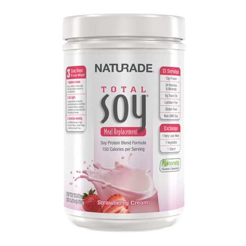 Naturade Total Soy® Meal Replacement Strawberry Creme