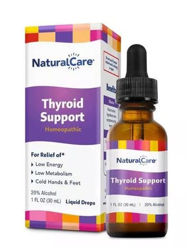 Natural Care Thyroid Support Drops Homeopathic