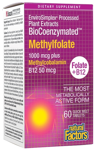 Natural Factors BioCoenzymated Methylfolate