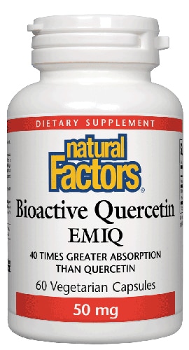 Natural Factors Bioactive Quercetin Emiq®