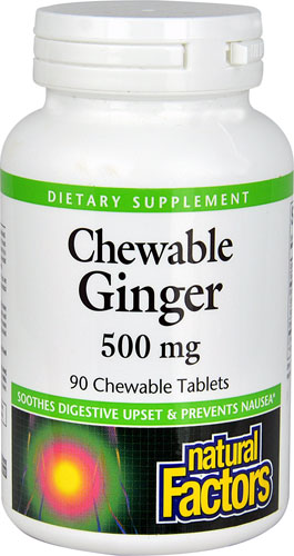 Natural Factors Chewable Ginger