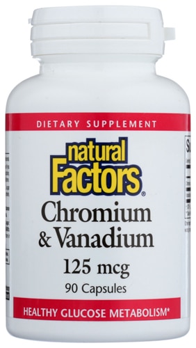 Natural Factors Chromium And Vanadium