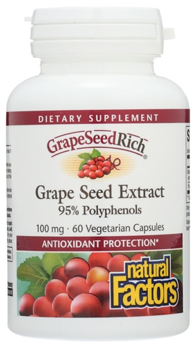 Natural Factors GrapeSeedRich™ Grape Seed Extract