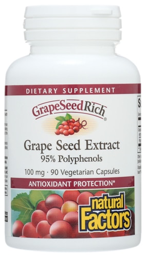 Natural Factors GrapeSeedRich™ Grape Seed Extract