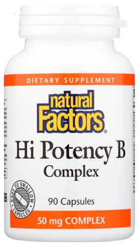 Natural Factors Hi Potency B Complex