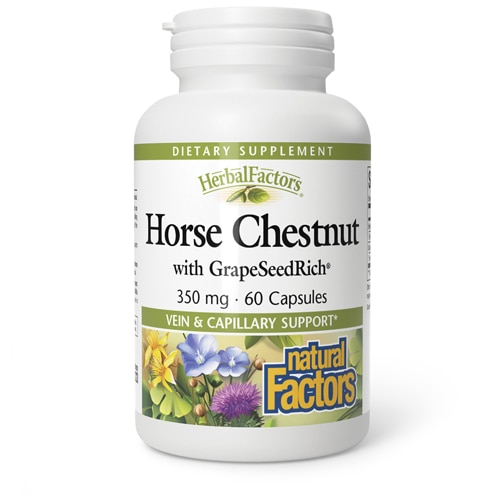 Natural Factors Horse Chestnut With Grape Seed Extract