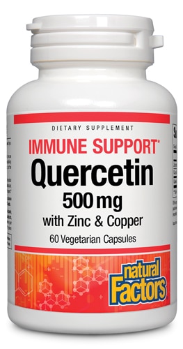 Natural Factors Immune Support Quercetin with Zinc & Copper