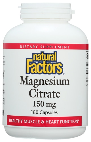 Natural Factors Magnesium Citrate